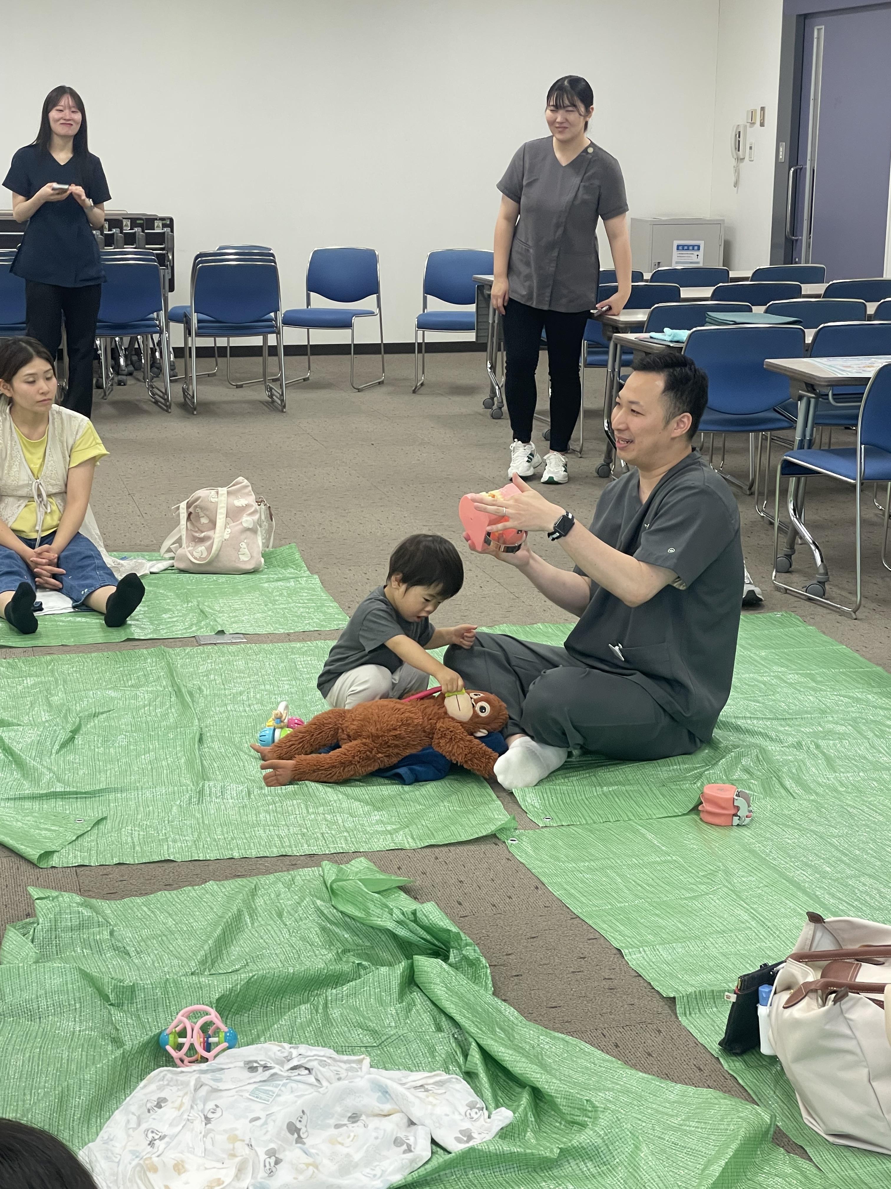ハミガキ教室&親子ヨガイベント開催【さいたま市浦和…の画像