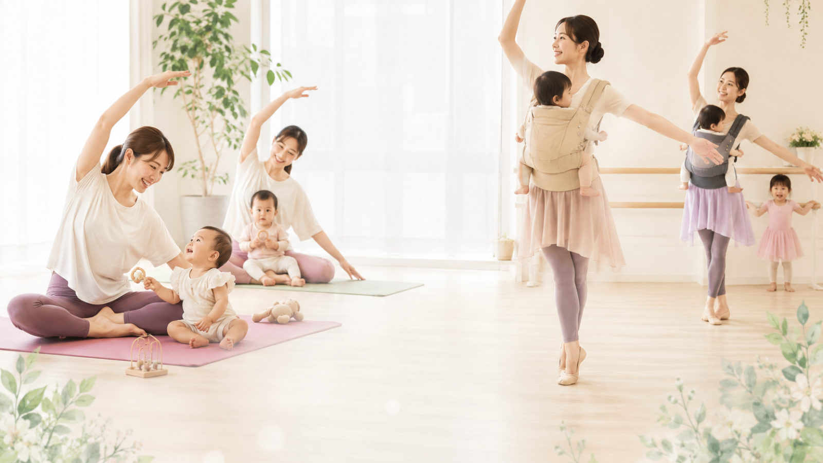【茨木おにクル】親子で楽しむ♪ヨガとバレエの画像