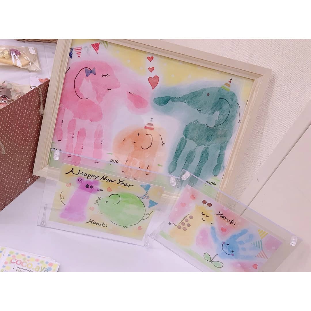手が汚れない手形アート×ベビー&ママヨガ 【岐阜県▪…
