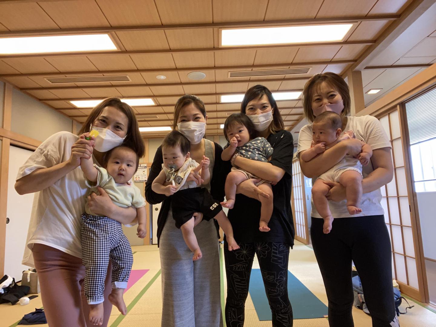 神奈川県厚木市 ベビママヨガで赤ちゃんと一緒にリ…