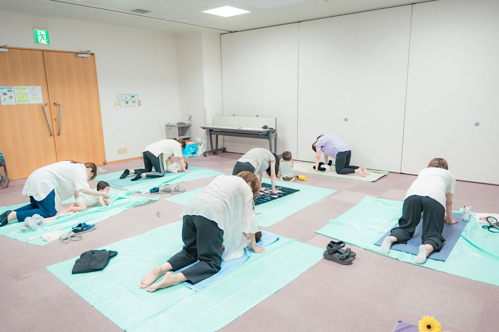 見守り保育付き骨盤スリムヨガ【さいたま市浦和　産…