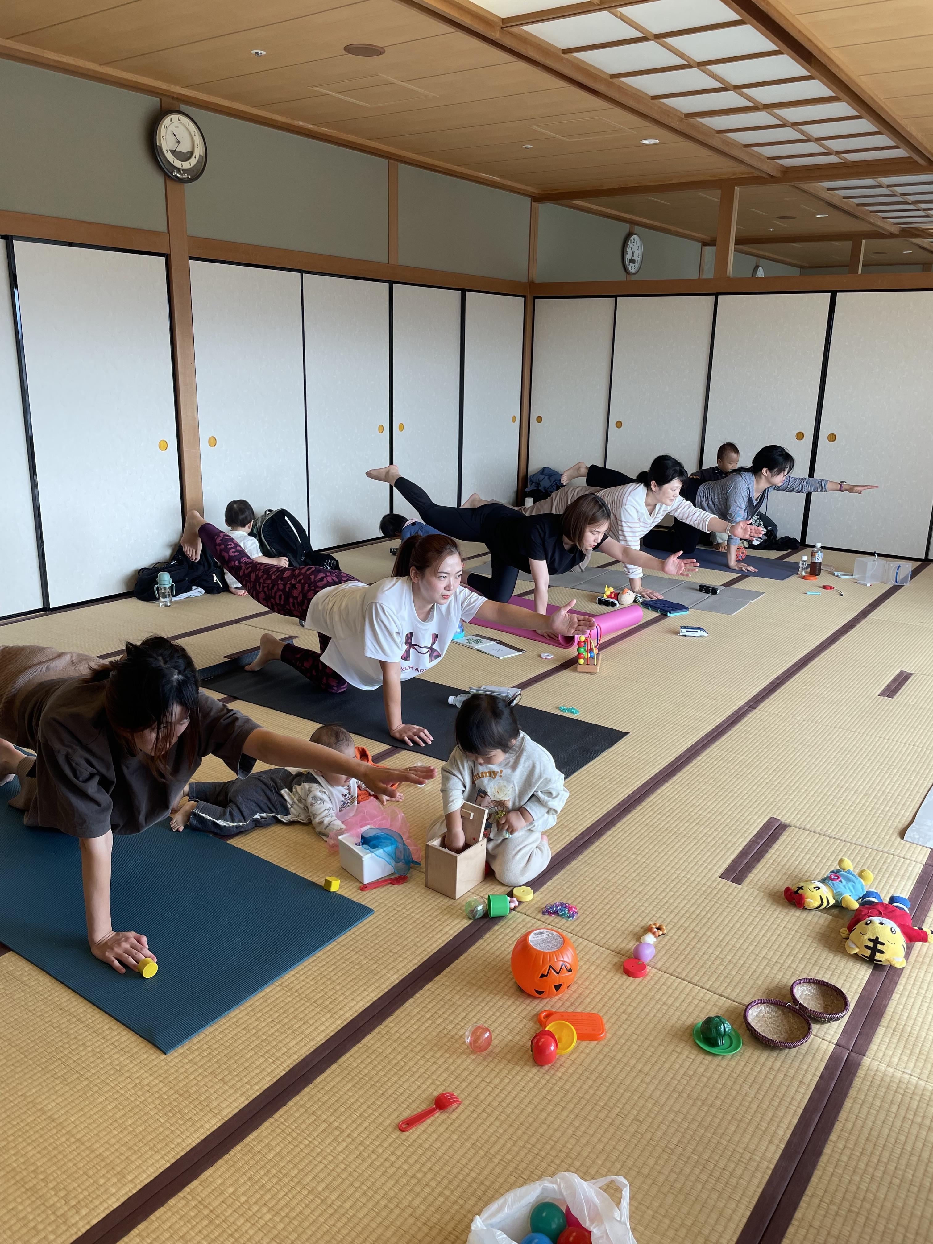 骨盤スリムヨガ【さいたま市緑区　産後ヨガ】