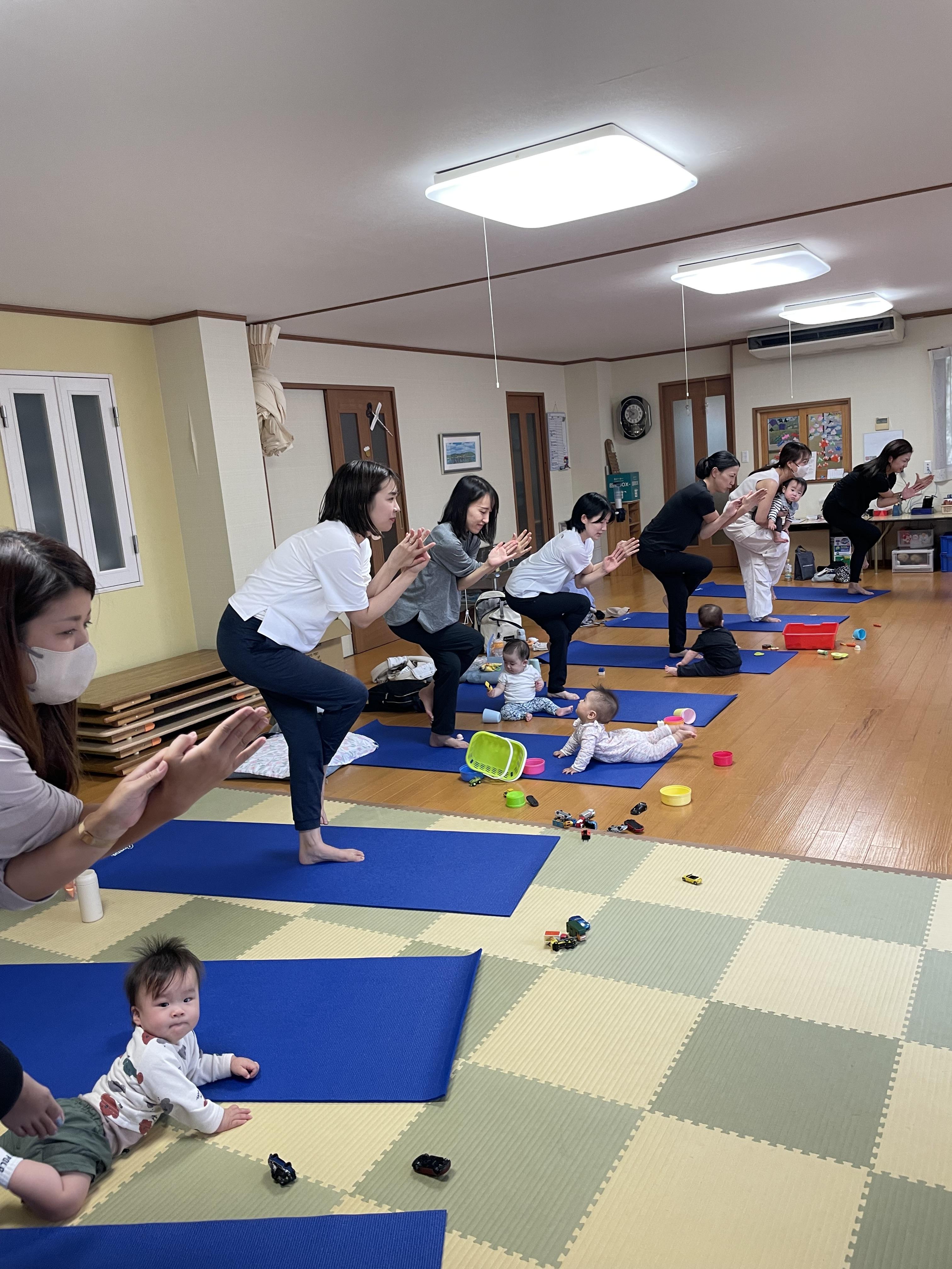 れいめい骨盤スリムヨガ【さいたま市浦和　産後ヨガ】の画像