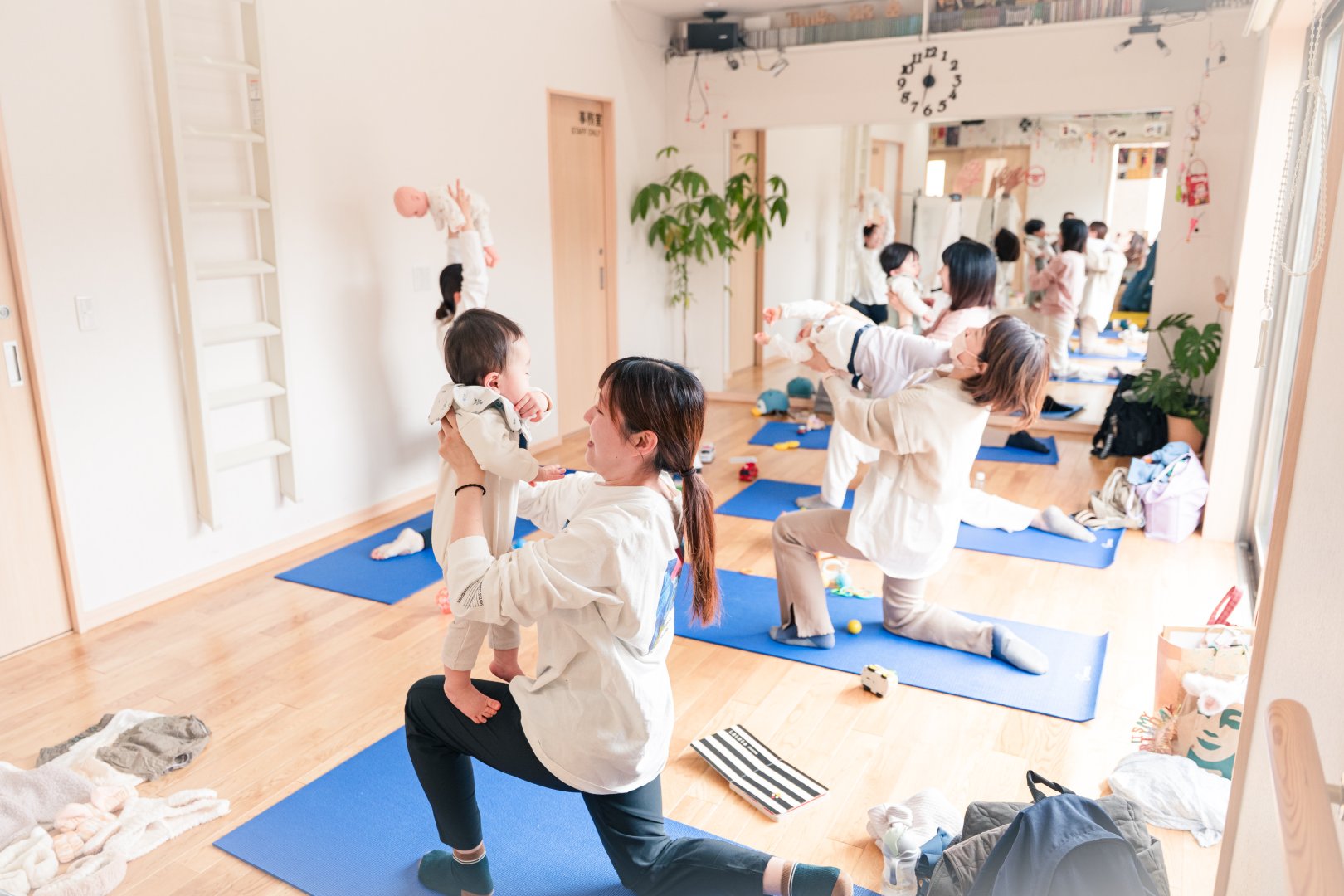 ベビママヨガafterママ会