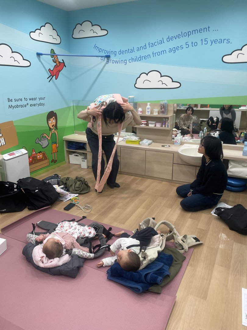 抱っこ紐と発達あそびの会【さいたま市浦和】