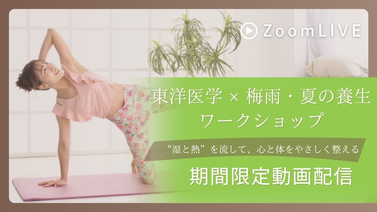 期間限定アーカイブ動画「梅雨・夏の養成ワークショップ」