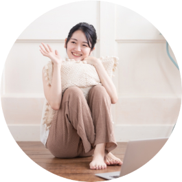 ヨガで画面でヨガ資格