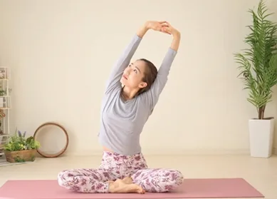 産後ヨガストレッチ