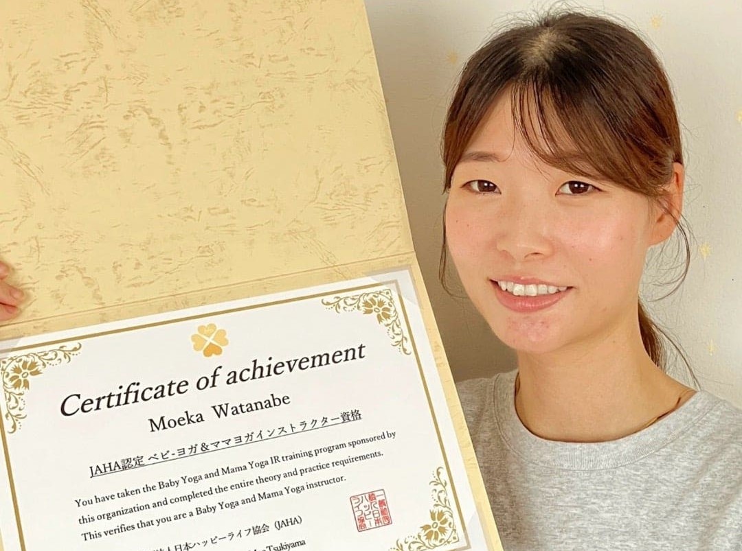 JAHA山形校 ベビーヨガ＆ママヨガインストラクター養成コース（写真③）