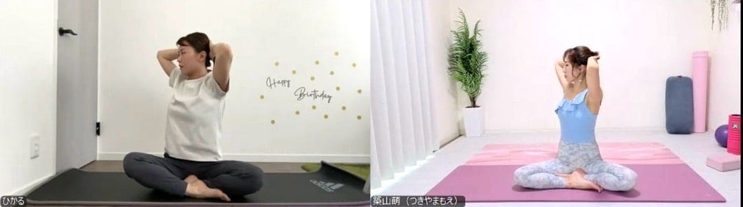 産後ケア×ベビママピラティス（写真②）