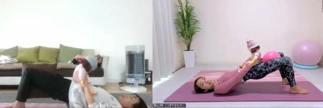 ベビママピラティス資格講座受講風景1