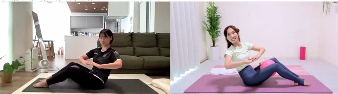 ベビママピラティス1Day講座の様子