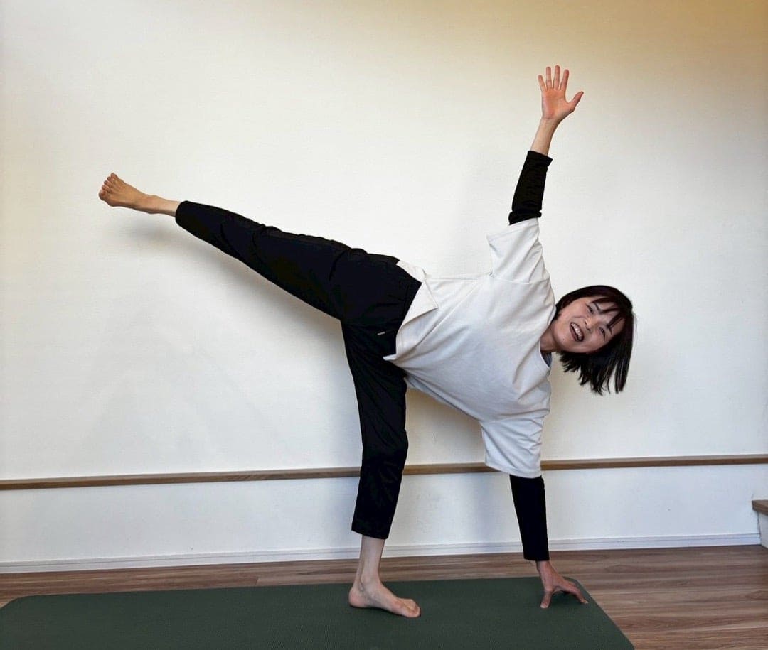 リトル&キッズヨガ講座の受講風景1