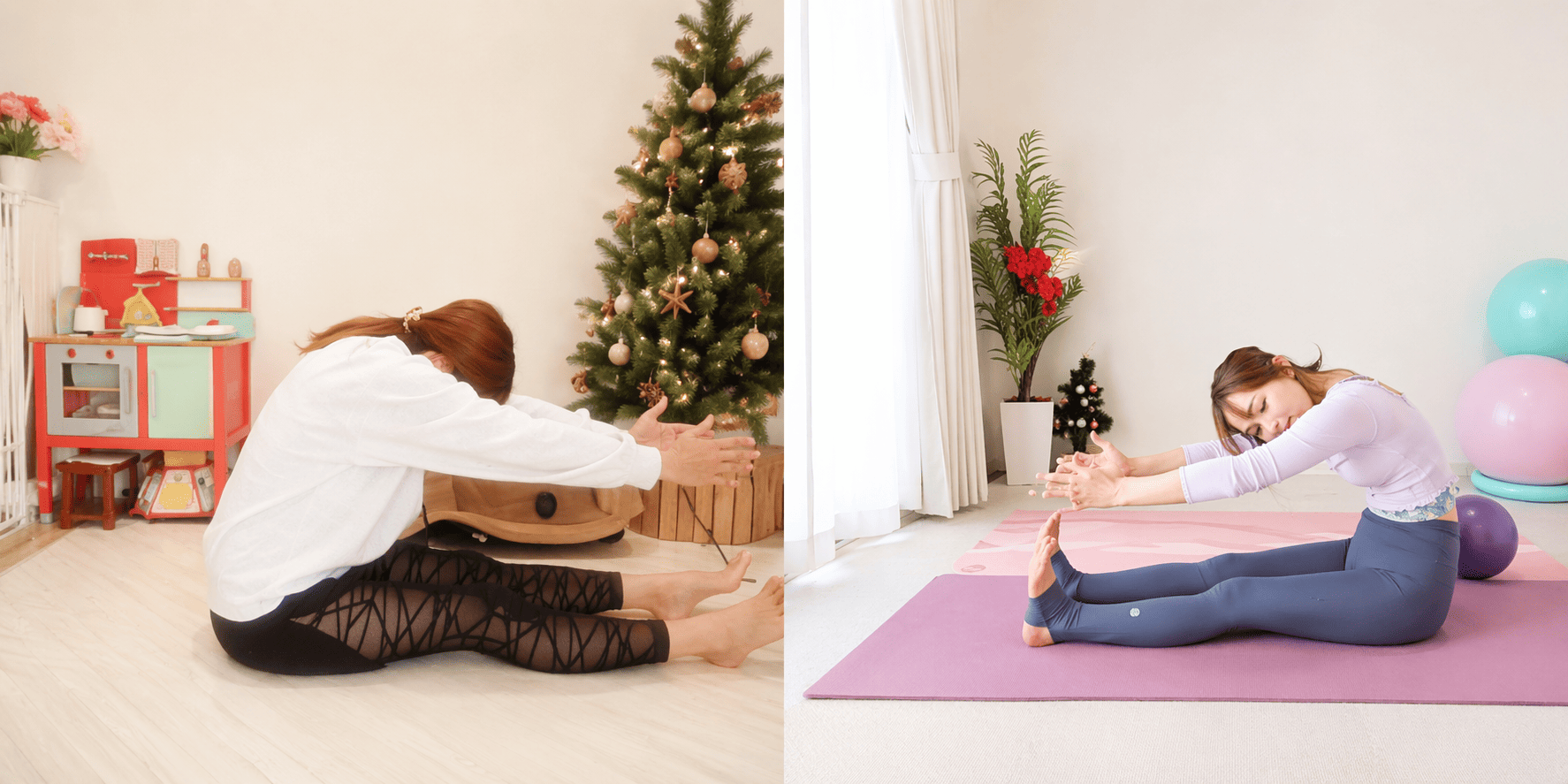 ベビママピラティス講座の様子B