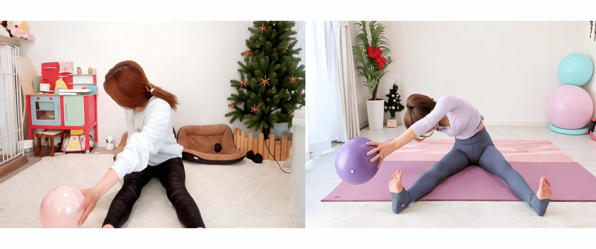 ベビママピラティス講座の様子A