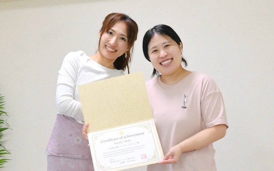 女性のライフステージに寄り添う骨盤スリムヨガを学ぶsayumiさん