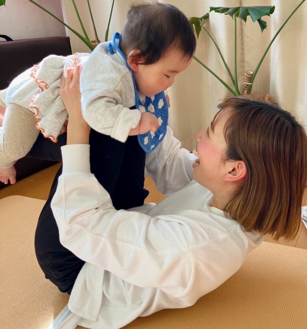 JAHA認定ベビーヨガ&ママヨガインストラクター養成講座を受講されたkarenさん