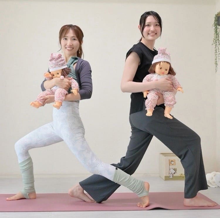 JAHA認定ベビママヨガ資格コース 学びを深める様子