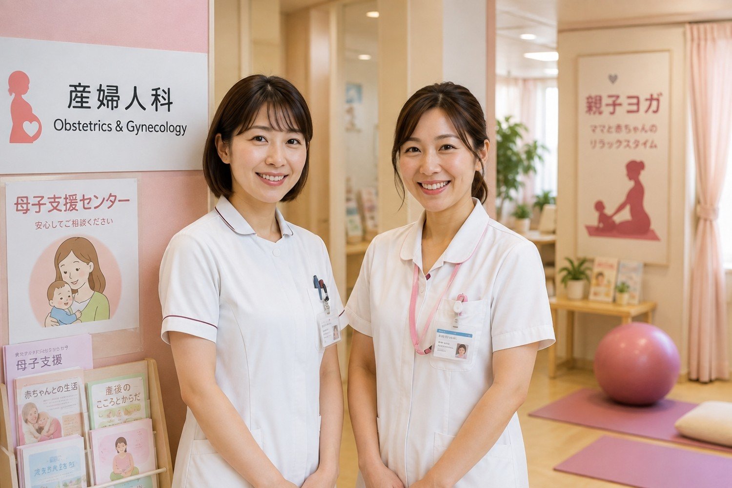 医療や母子支援の経験を親子ヨガに活かす学びのイメージ