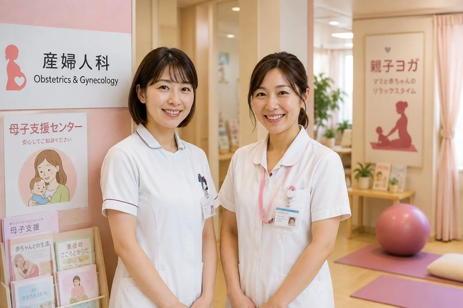 医療や母子支援の経験を親子ヨガに活かす学びのイメージ