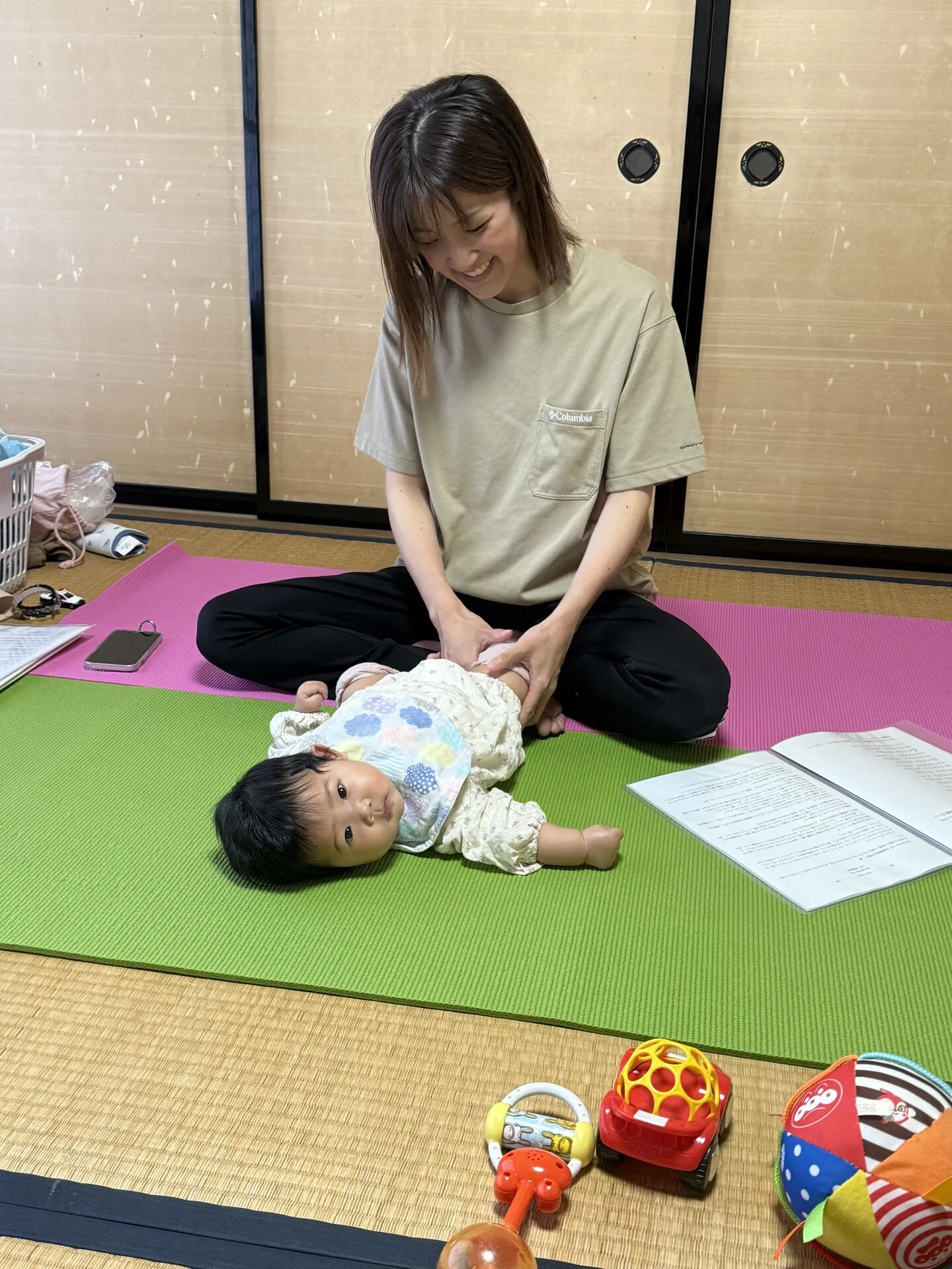 【感想】子育て中でも挑戦できる！ベビーヨガ＆ママ…の画像